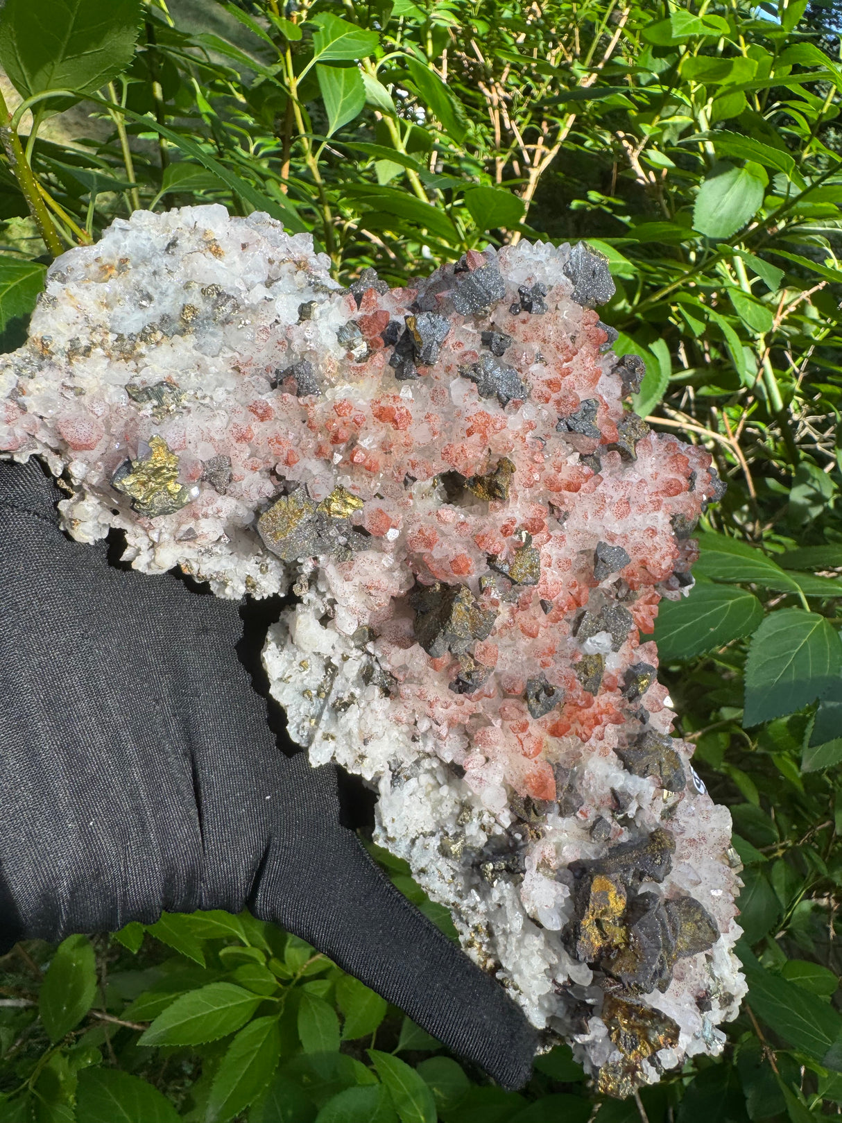 Pyrite and Quartz Masterpeice - 1090g