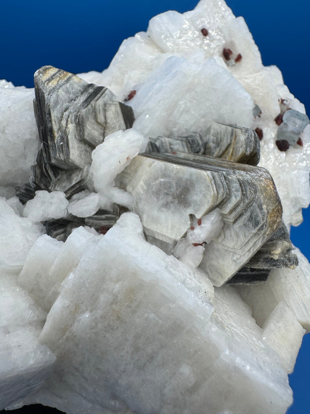 Aquamarine & Feldspar Specimen - 1673g