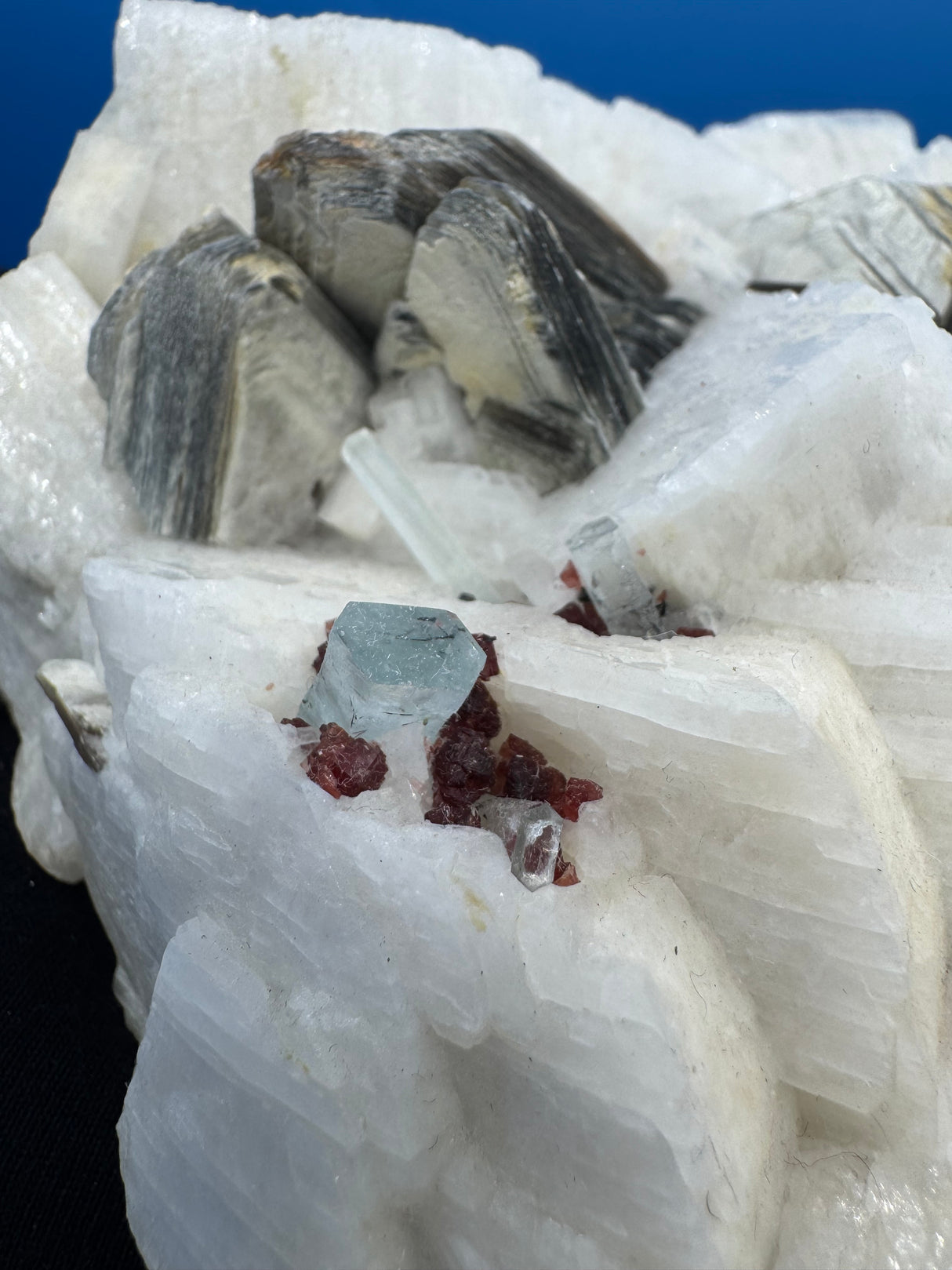 Aquamarine & Feldspar Specimen - 1673g