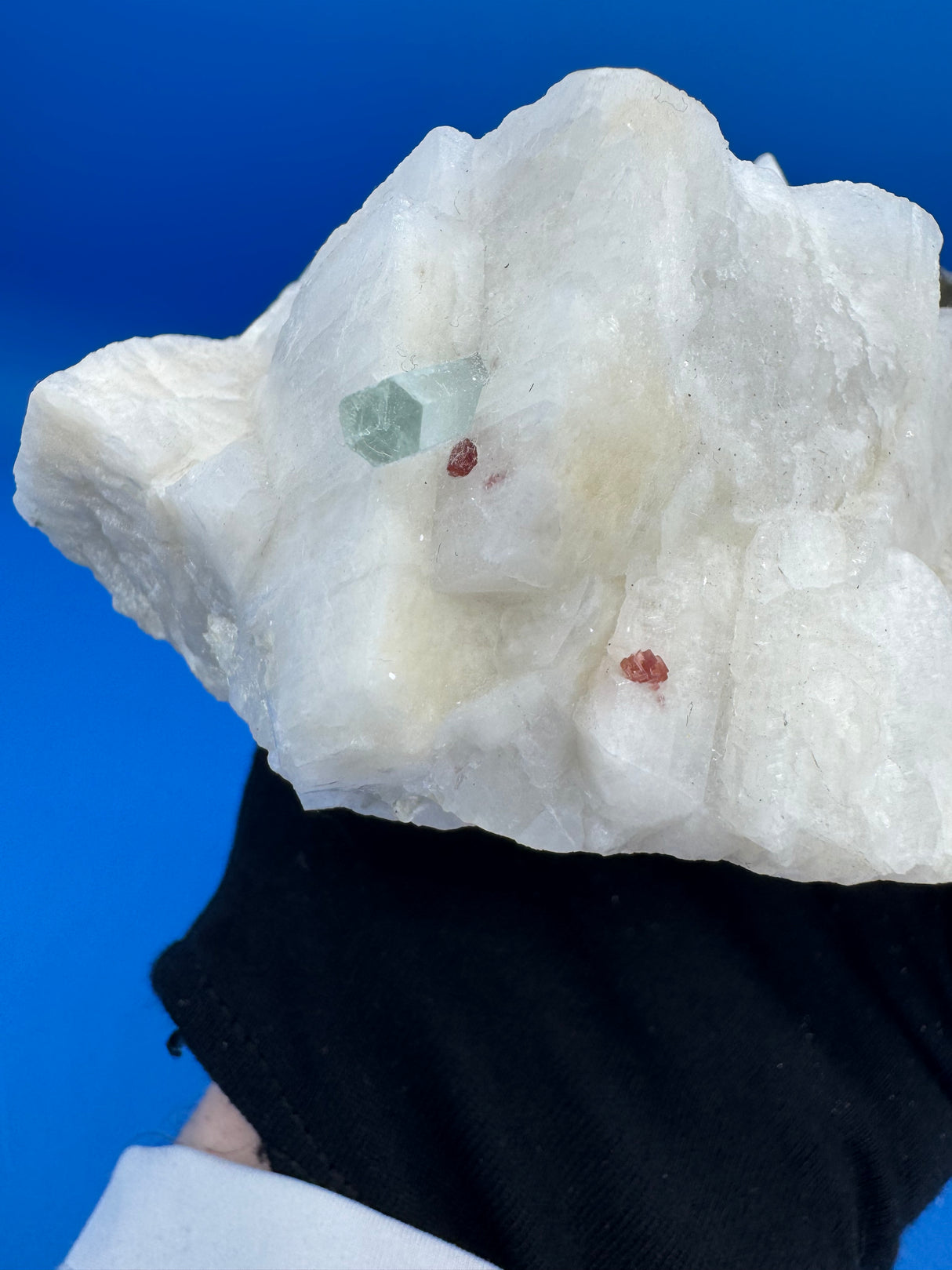 Aquamarine & Feldspar Specimen - 1673g