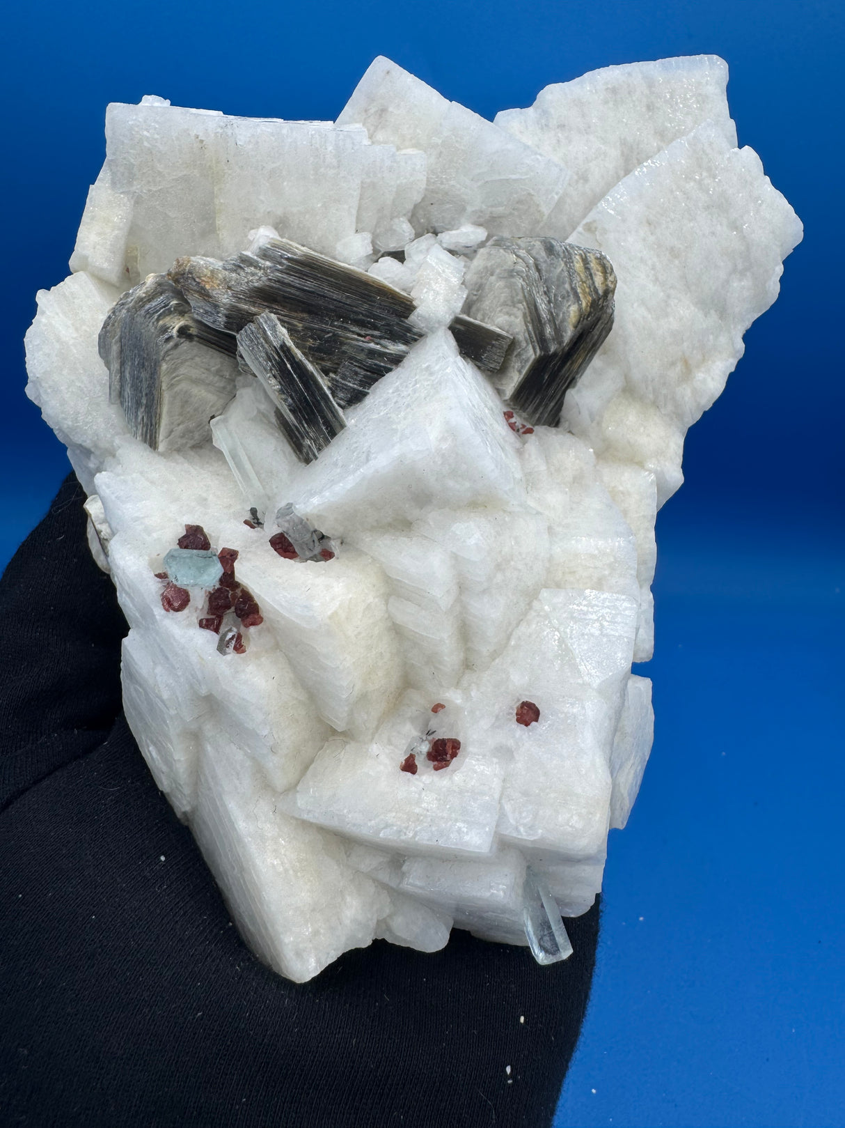 Aquamarine & Feldspar Specimen - 1673g