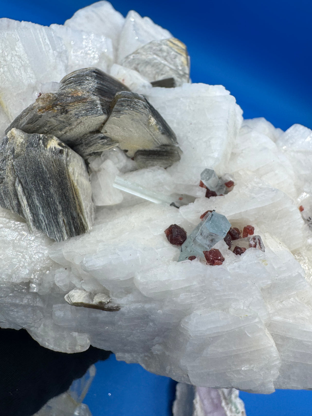 Aquamarine & Feldspar Specimen - 1673g