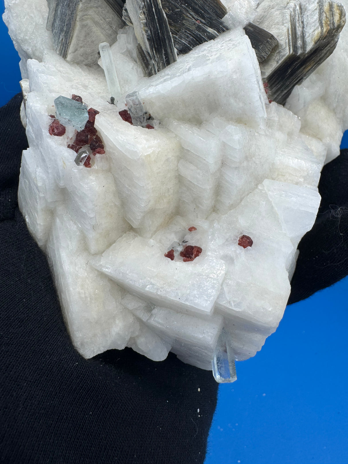 Aquamarine & Feldspar Specimen - 1673g