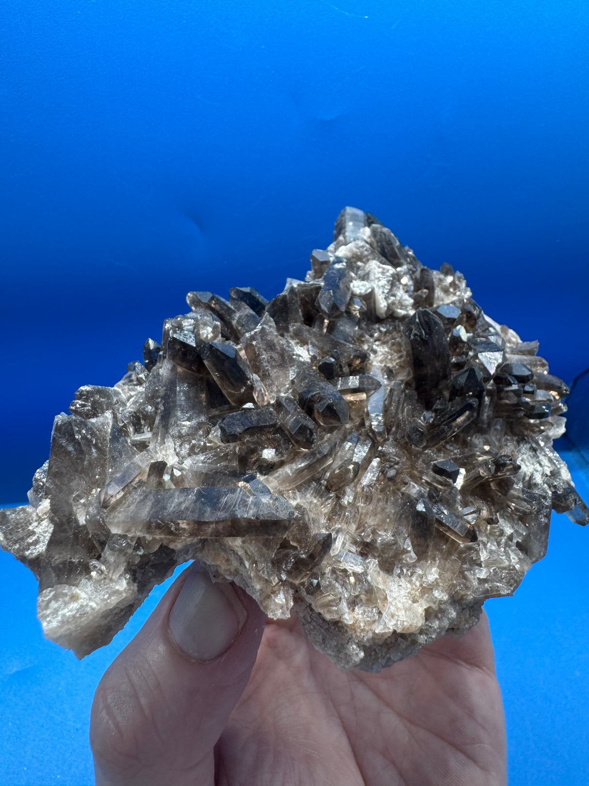 Smoky Quartz Cluster - 435g