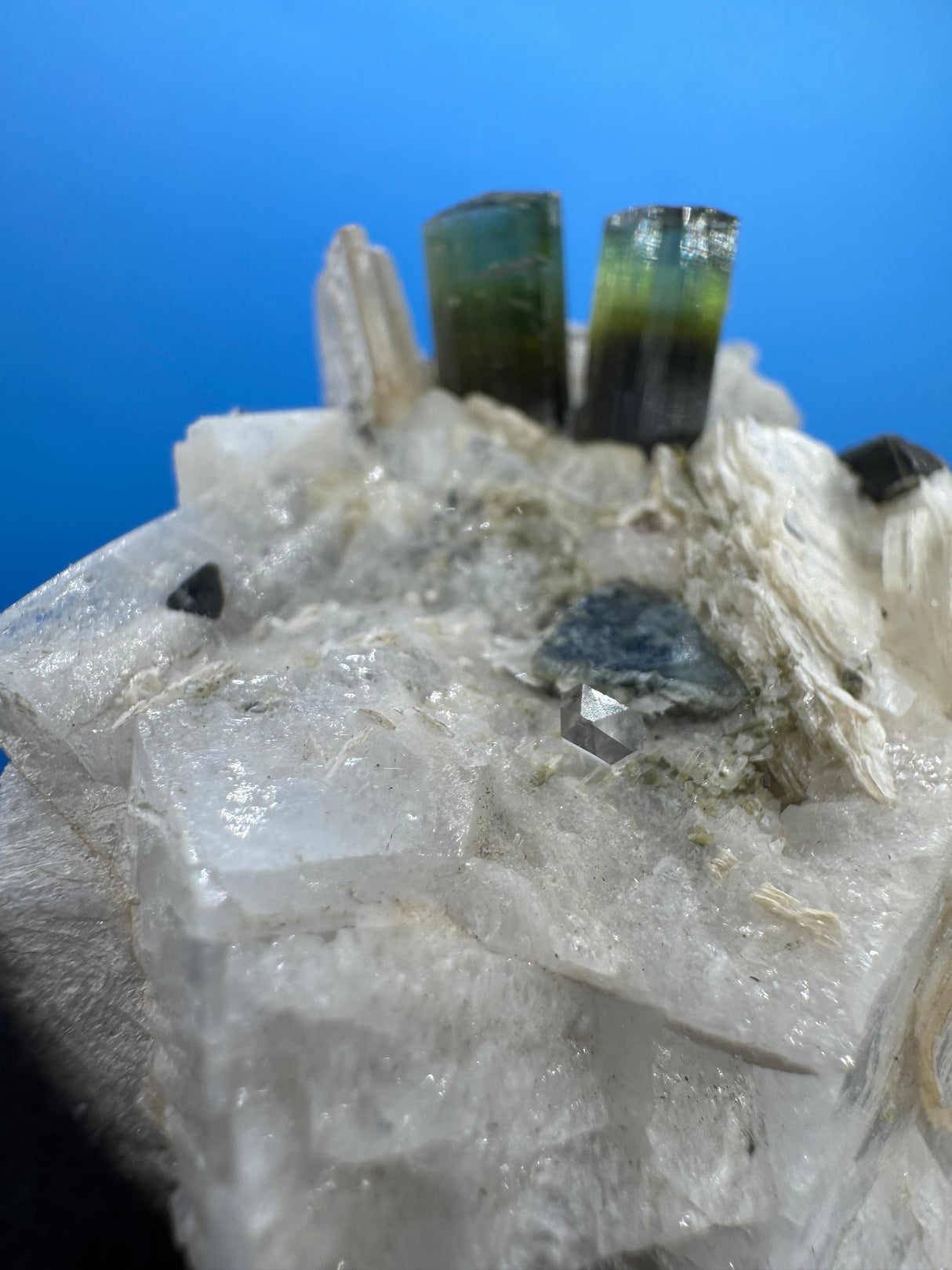 Green Cap Tourmaline - 66g