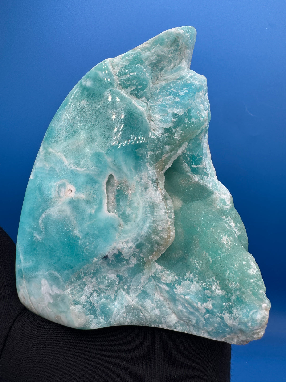 Blue Aragonite Free Form - 865g