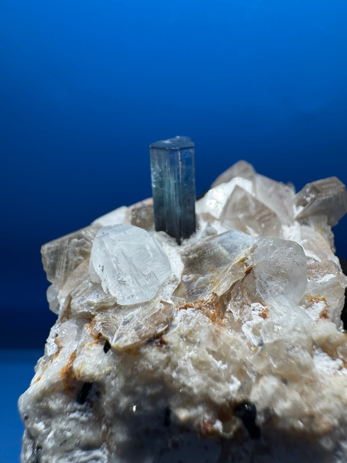 Blue Tourmaline Specimen - 97g