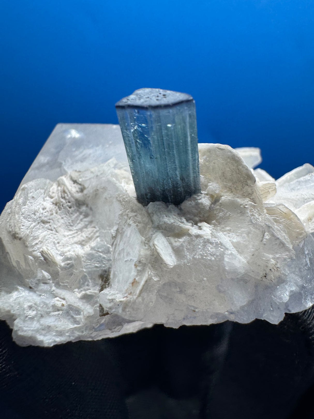Blue Tourmaline Specimen - 68g