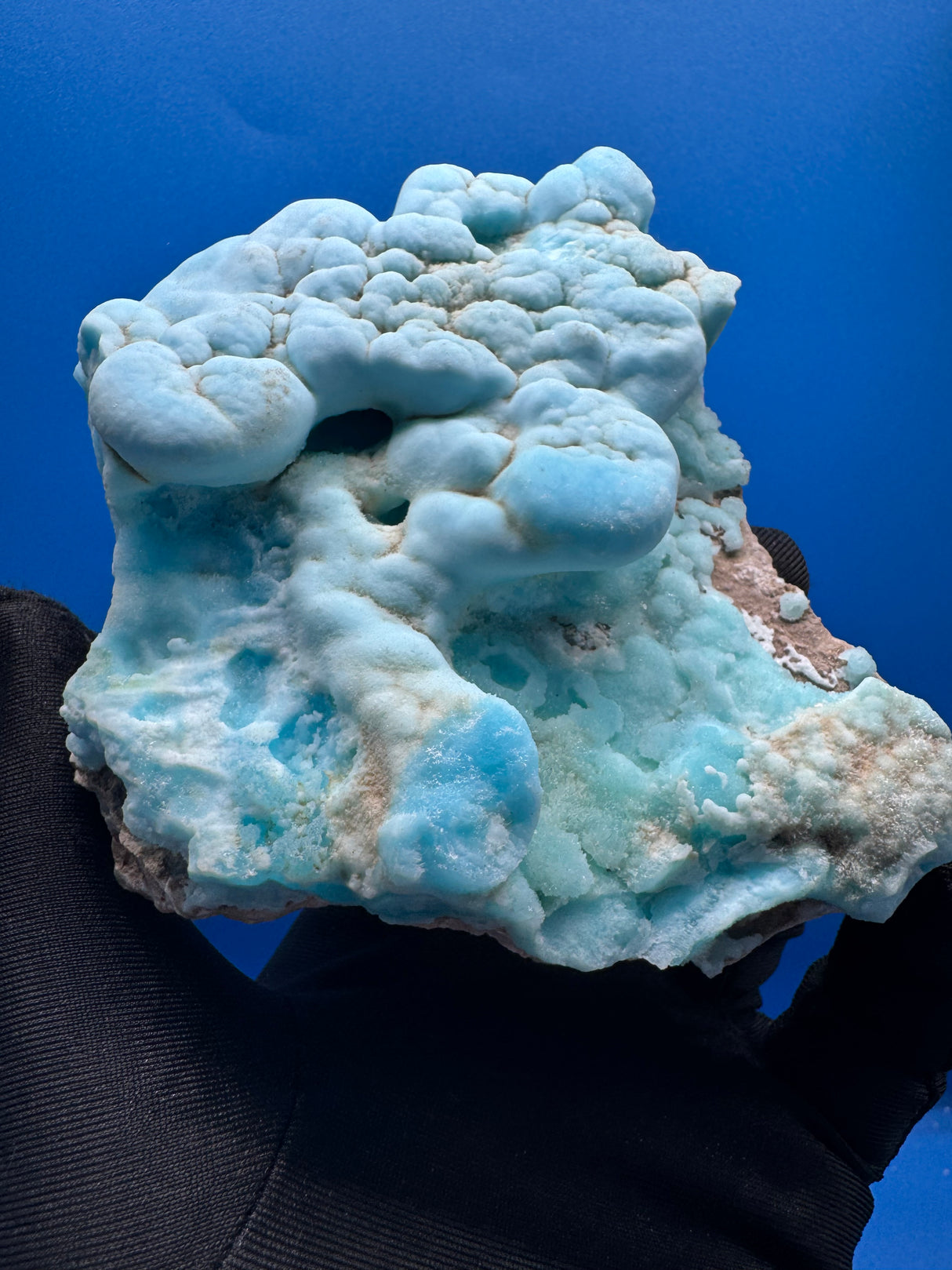 Blue Aragonite Specimen - 550g