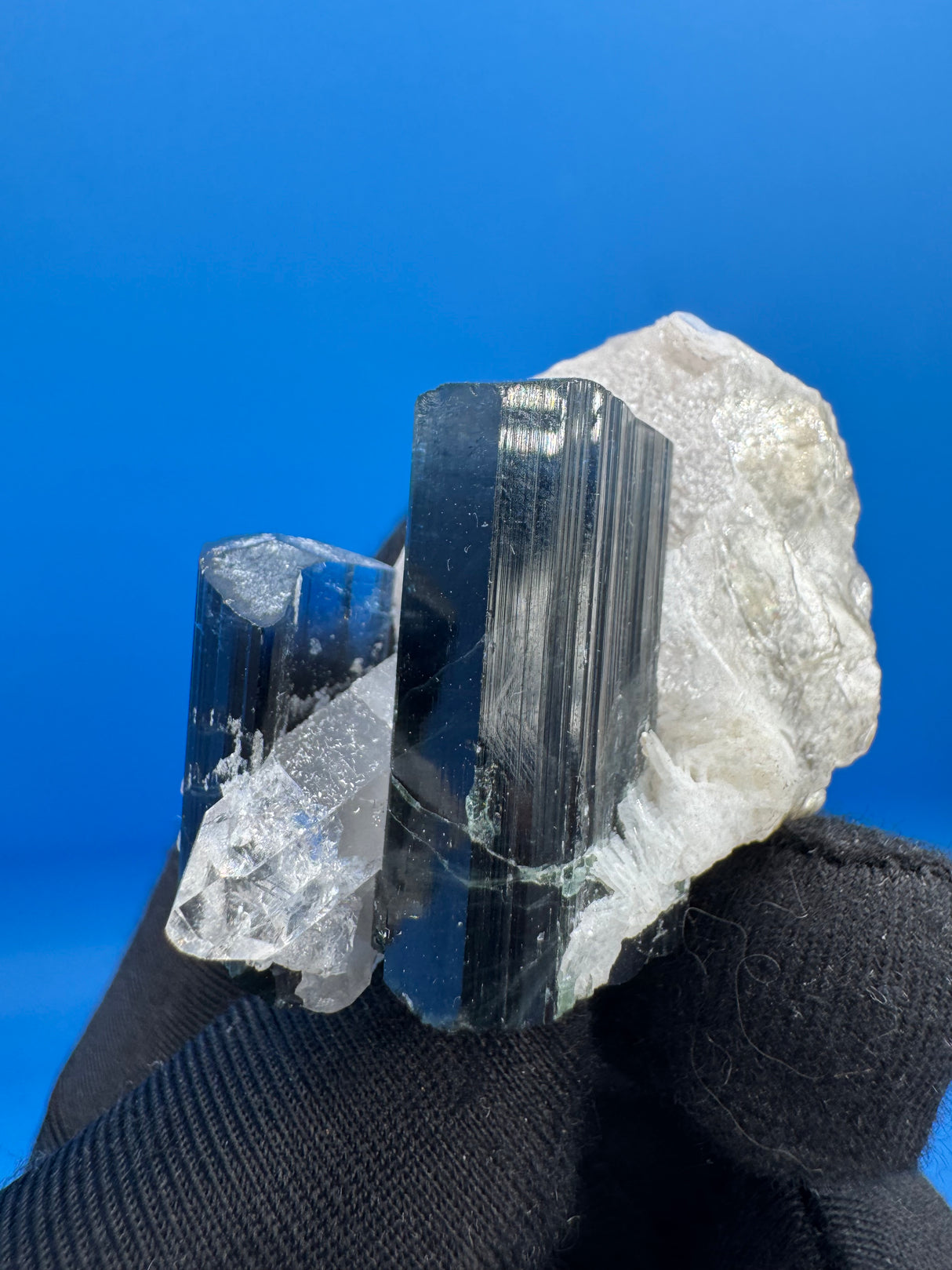 Blue Cap Tourmaline - 43g