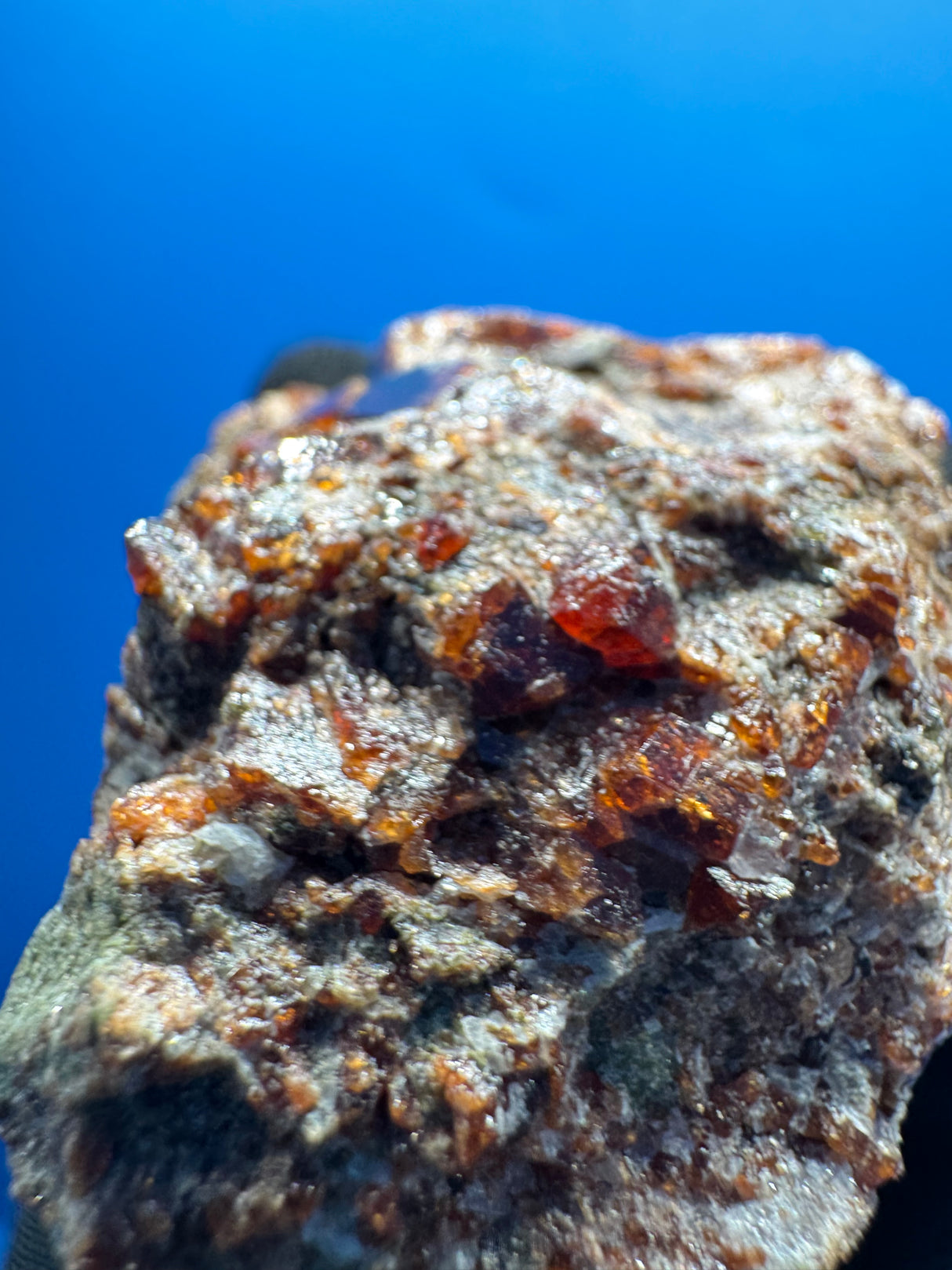 Red Garnet Specimen - 84g