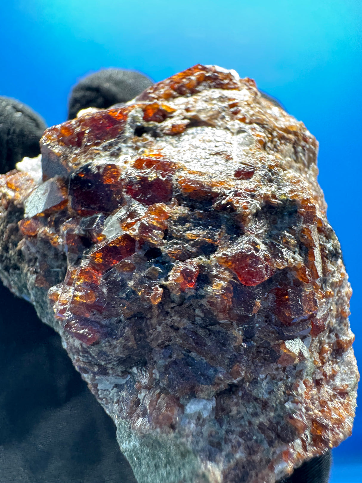 Red Garnet Specimen - 84g