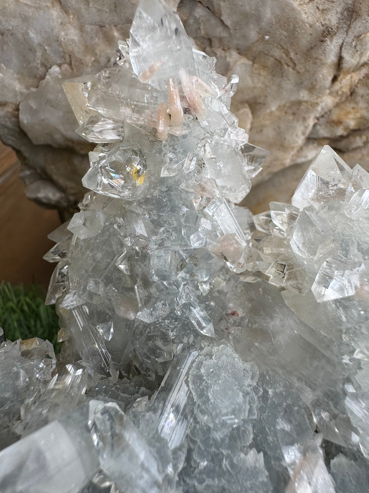 Diamond Apophyllite Specimen - 307g
