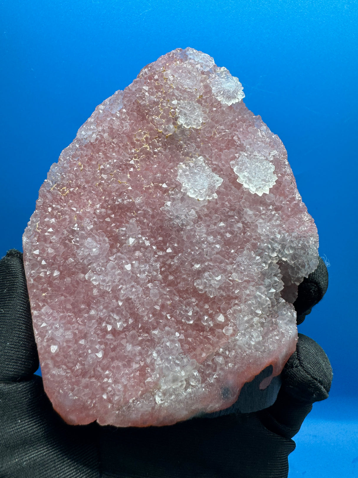 Apophyllite and Calcite Specimen - 653g