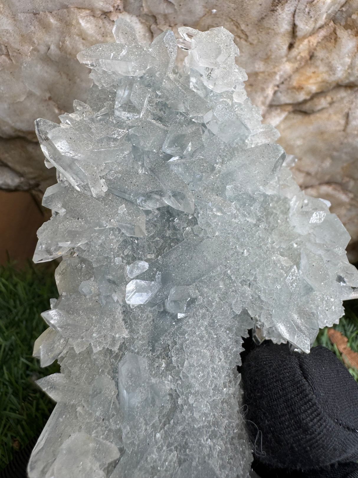 Diamond Apophyllite Specimen - 227g