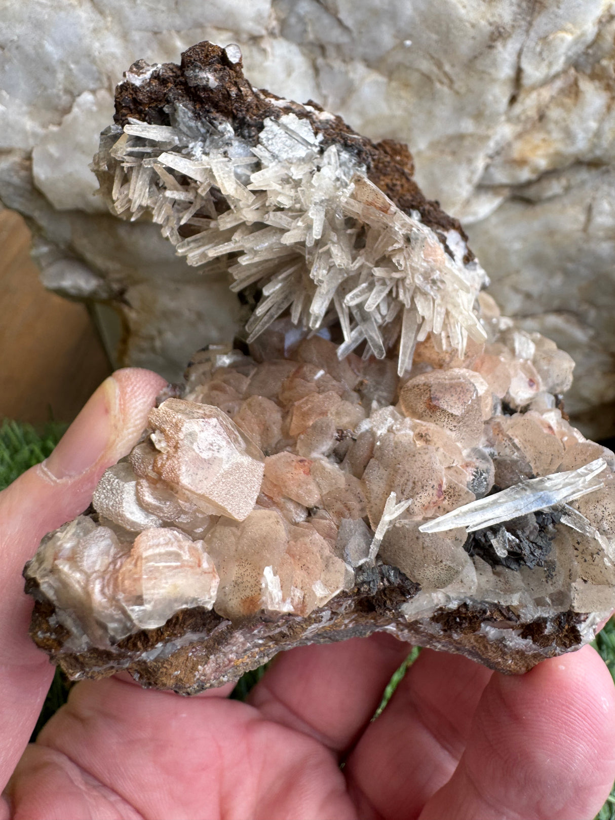 Aragonite & Calcite Specimen - 170g