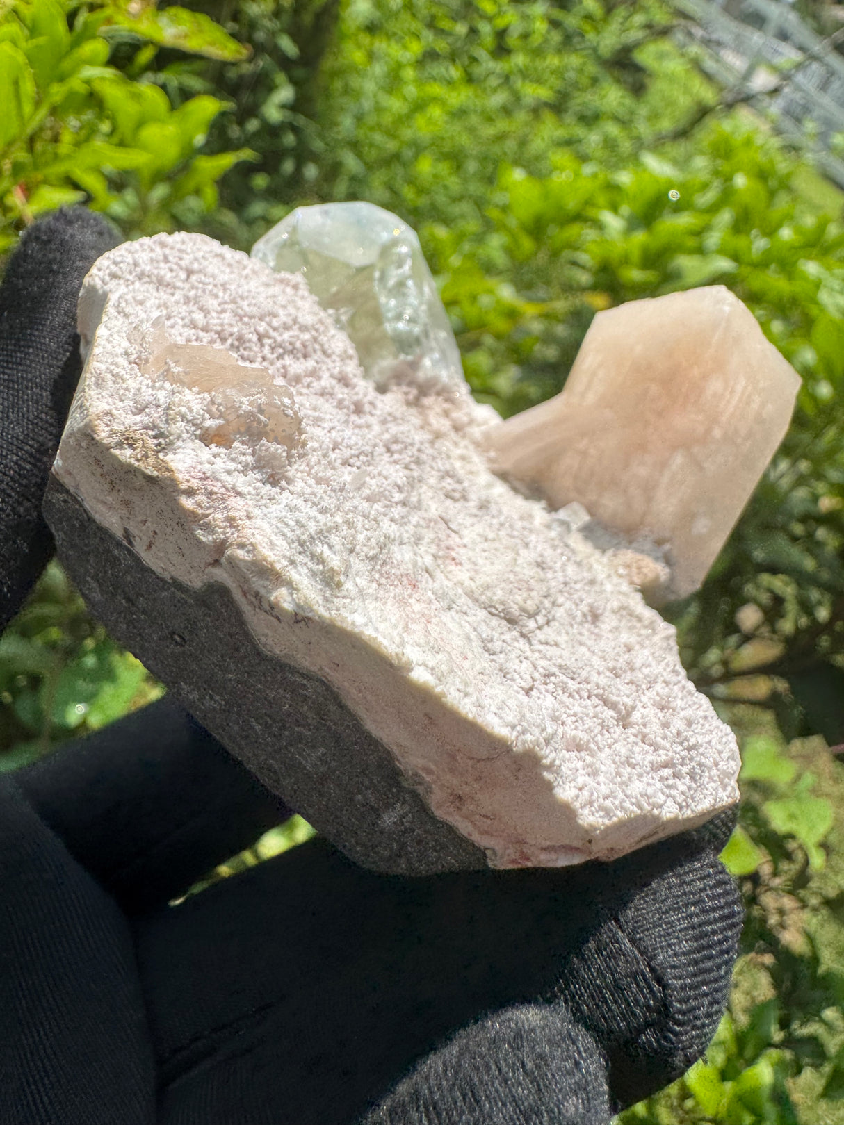 Apophyllite and Stilbite Specimen - 220g