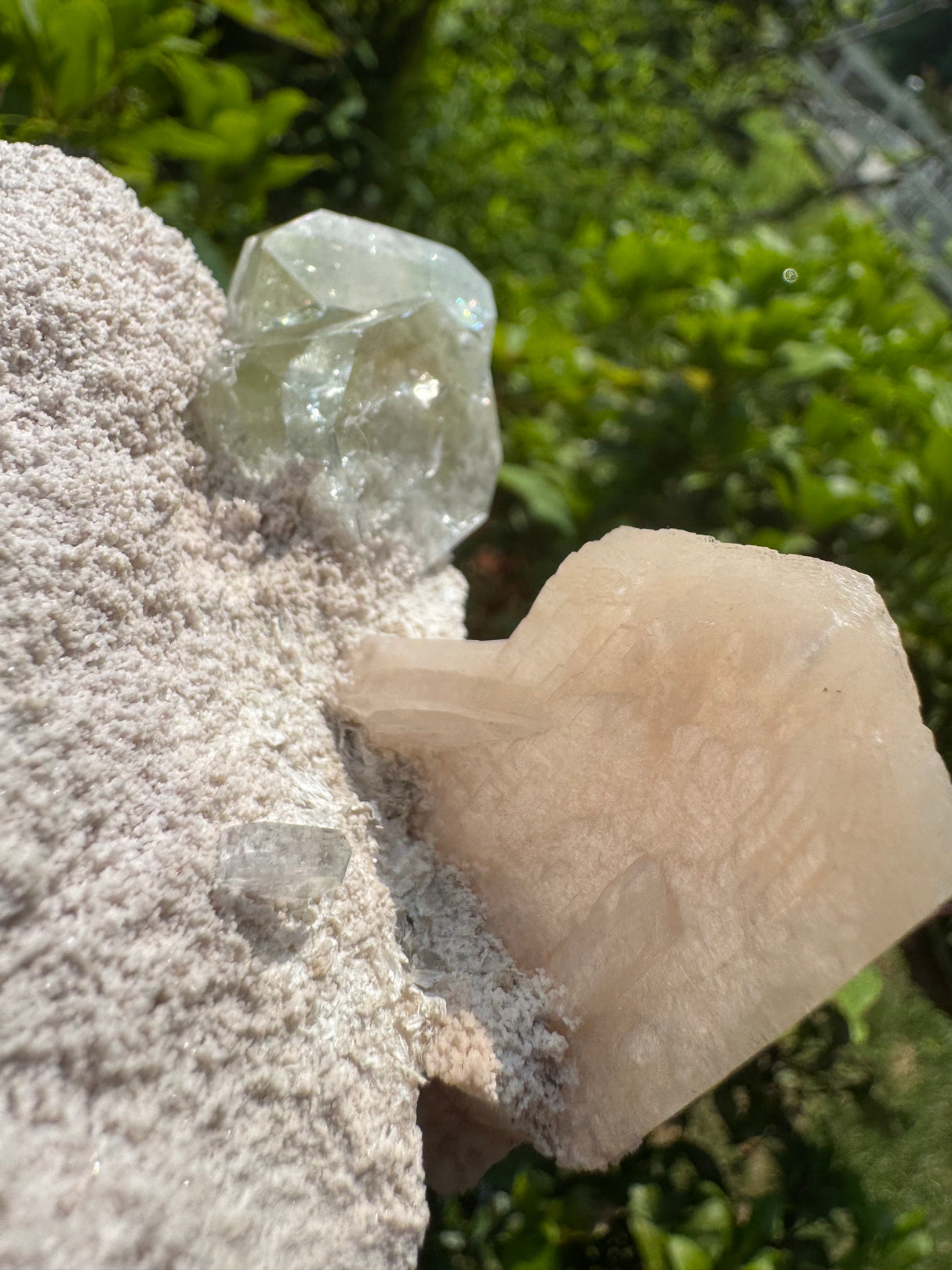 Apophyllite and Stilbite Specimen - 220g
