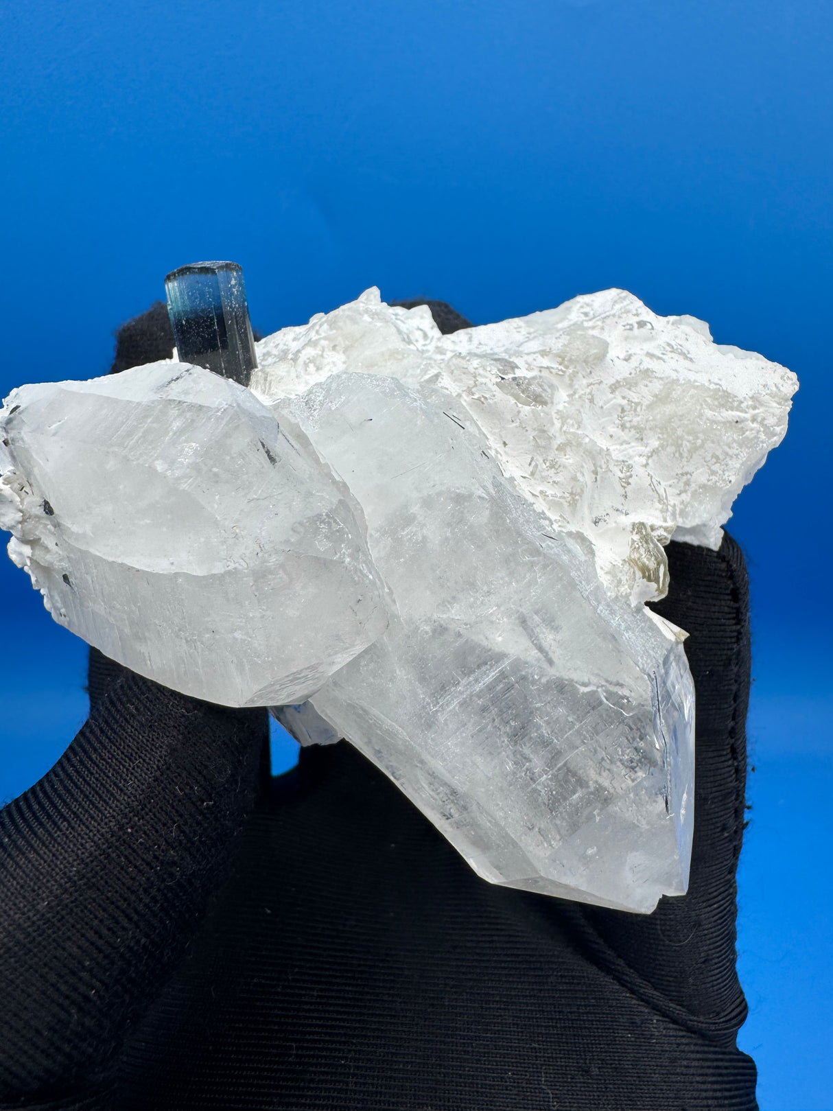 Blue Cap Tourmaline - 139g