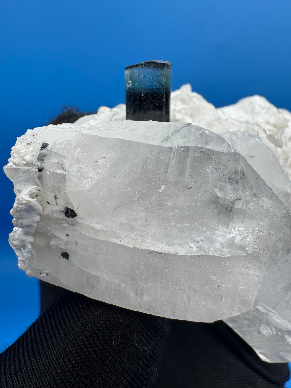 Blue Cap Tourmaline - 139g