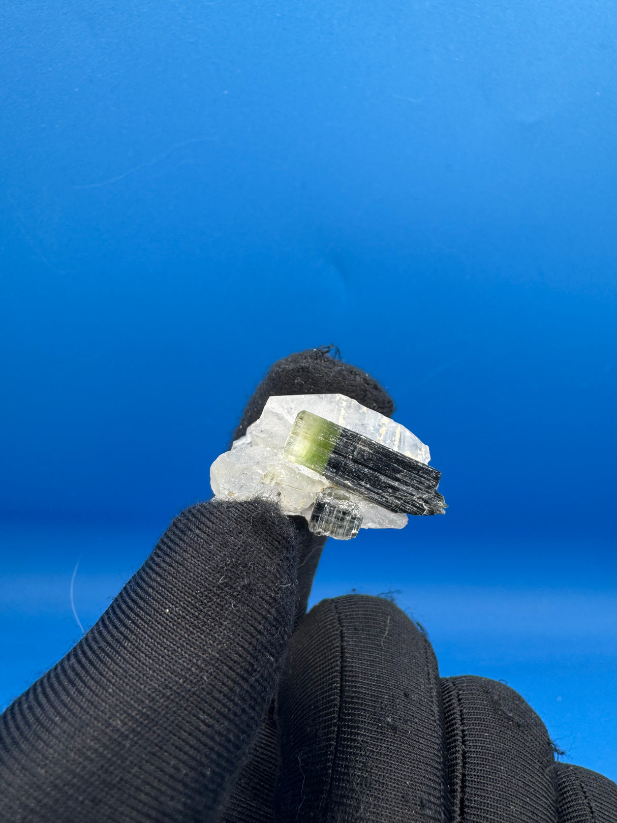 Bi Color Tourmaline Specimen - 6g