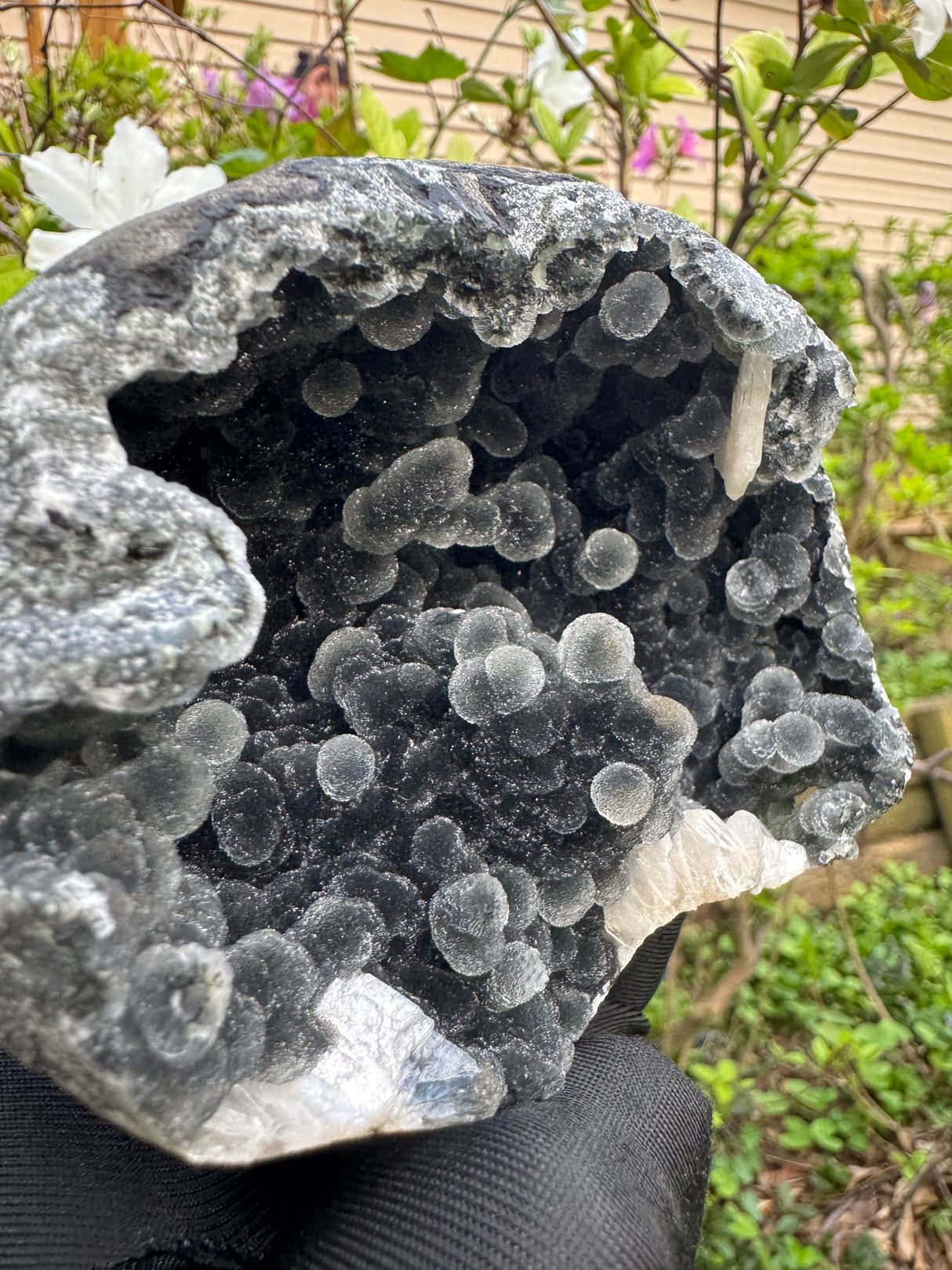 Black Chalcedony Specimen - 478g