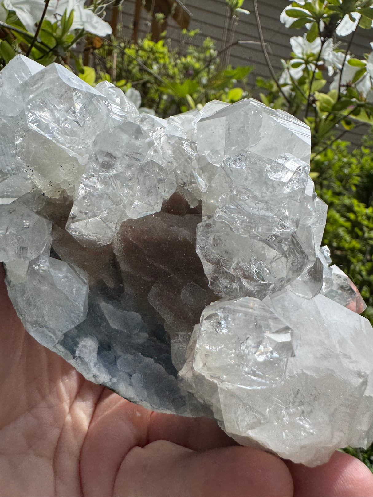 Apophylite & Chalcedony Specimen - 478g