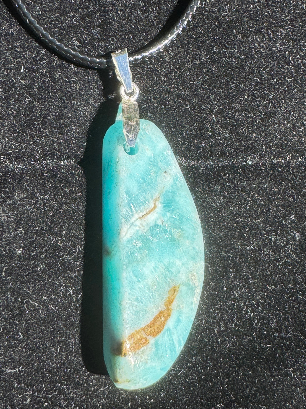 Blue Aragonite Necklace – 8g
