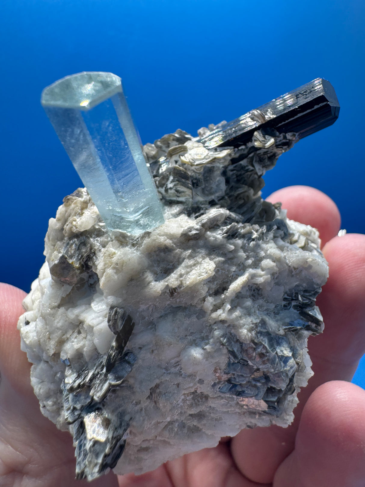 Aquarmarine Specimen - 110g