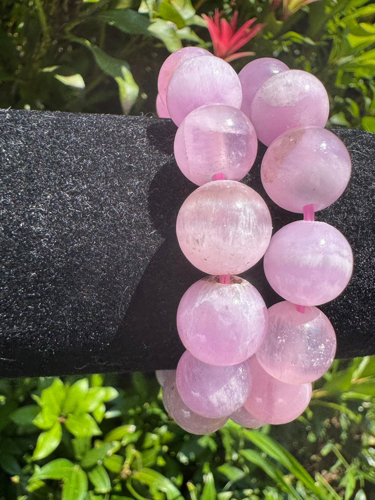Pink Aragonite Bracelet - 37g
