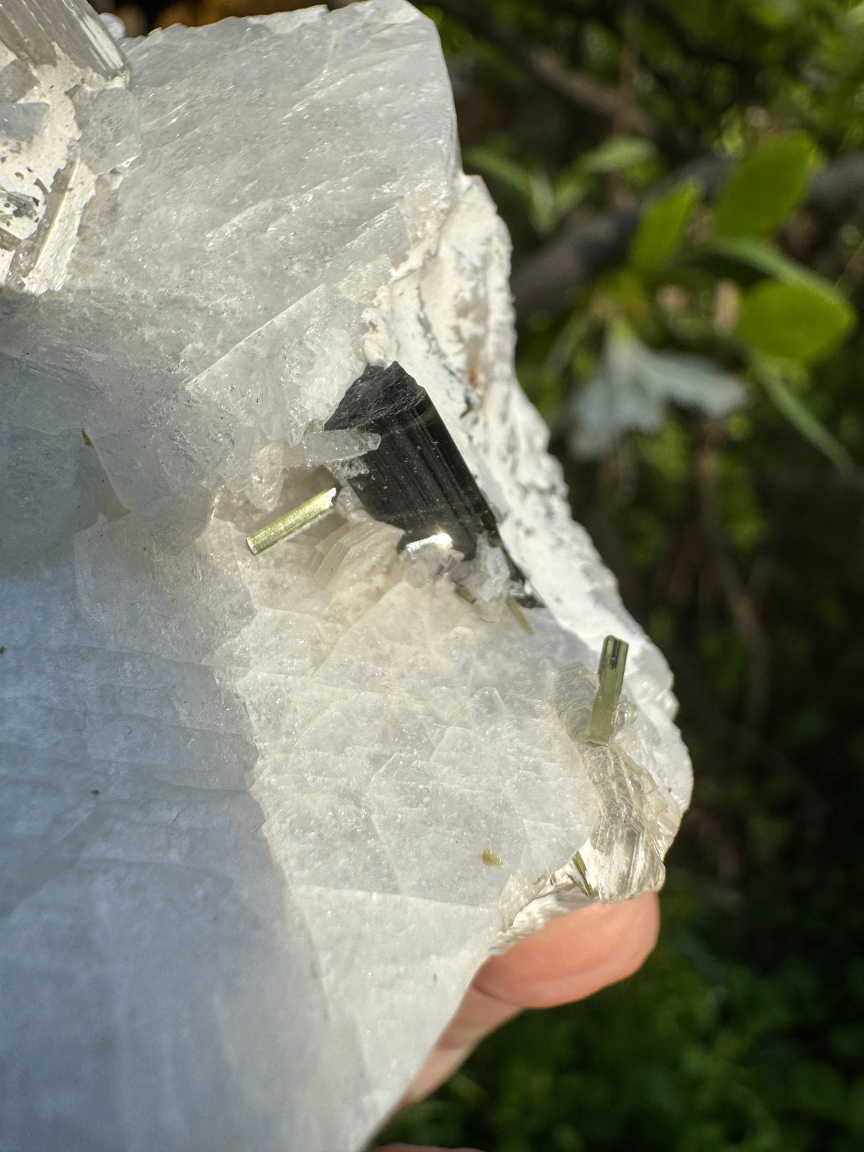 Green Cap Tourmaline Specimen - 237g