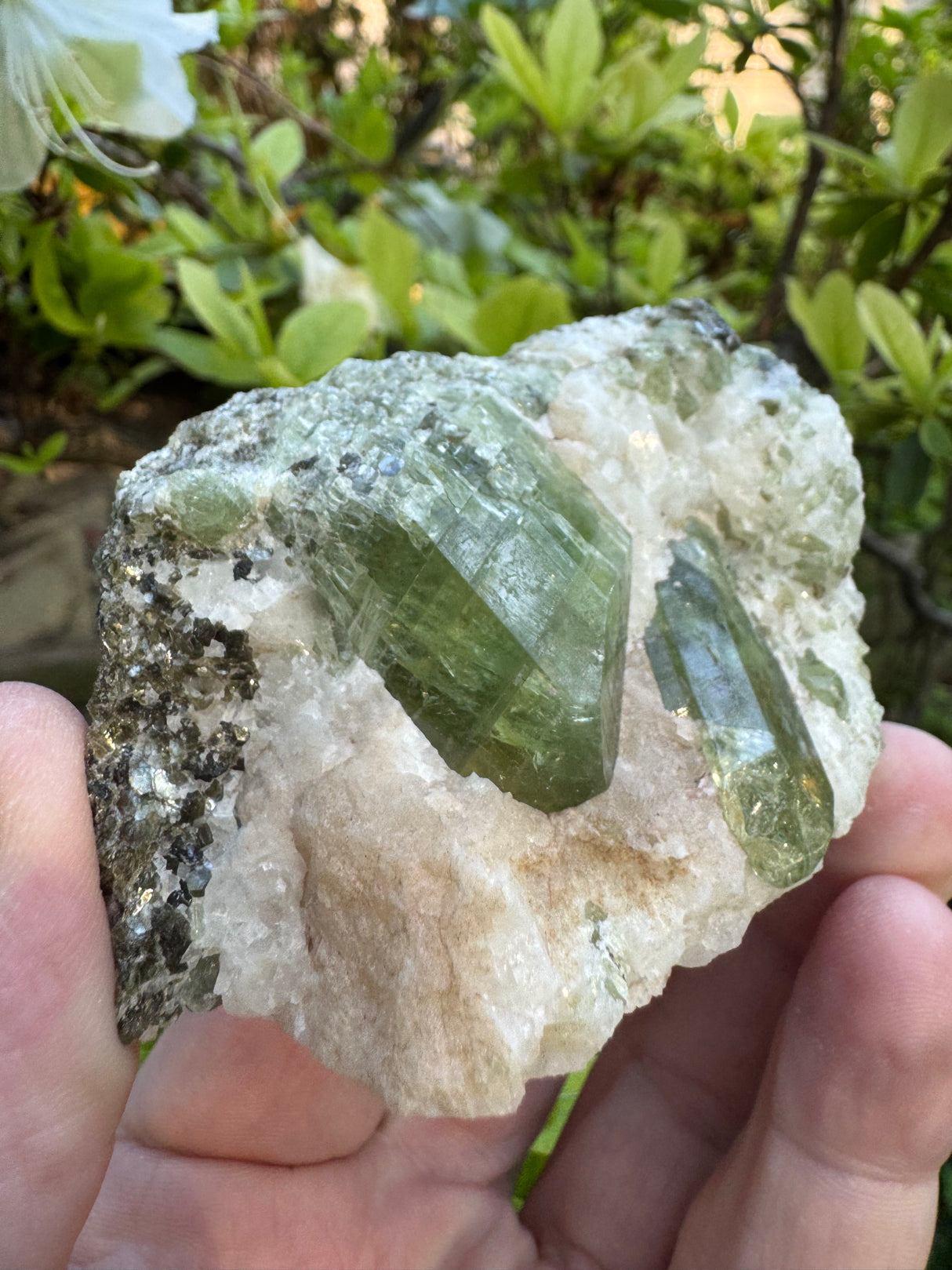 Green Diopside Specimen – 227g