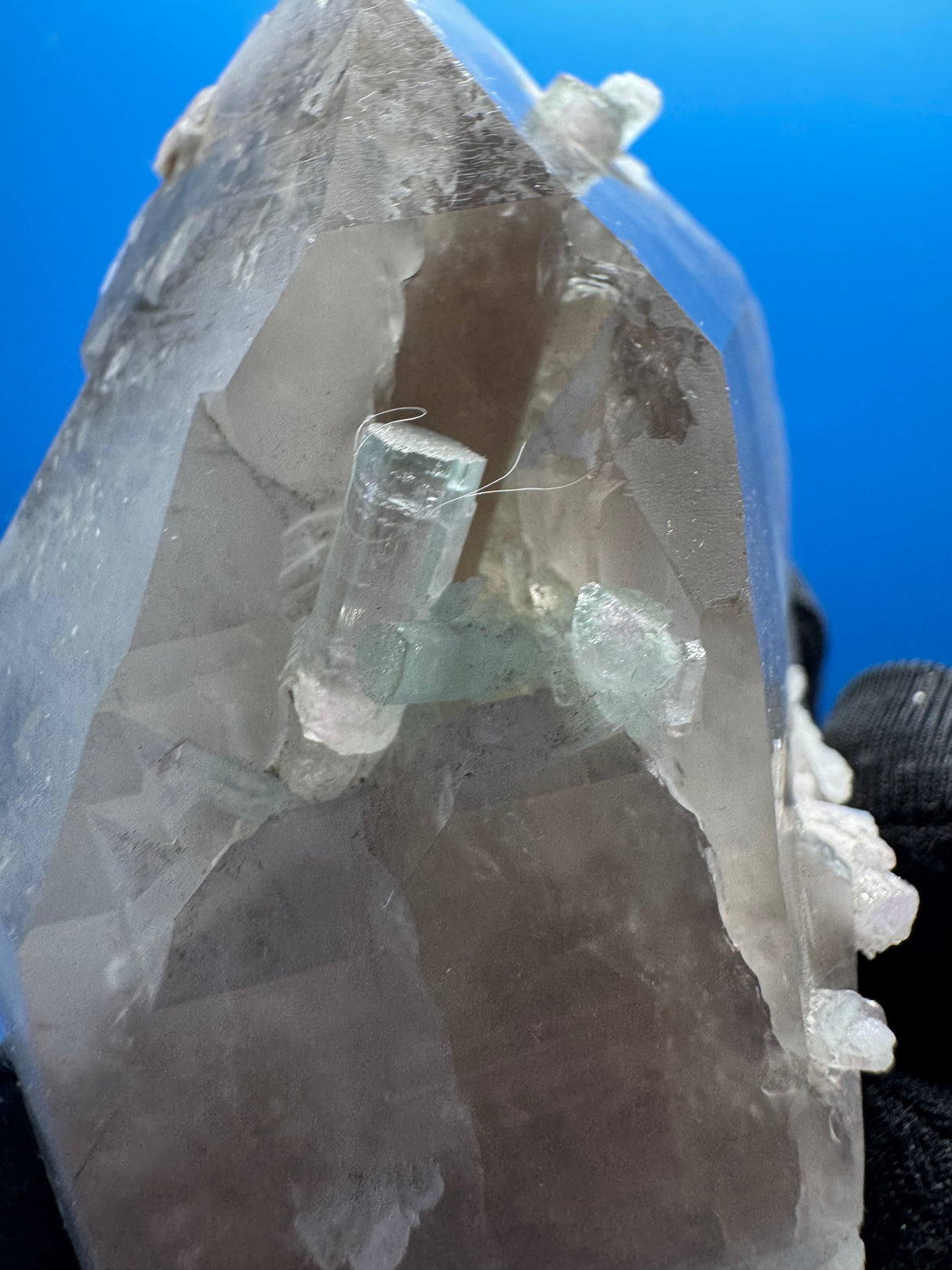 Tourmaline and Smoky Quartz Specimen - 242g