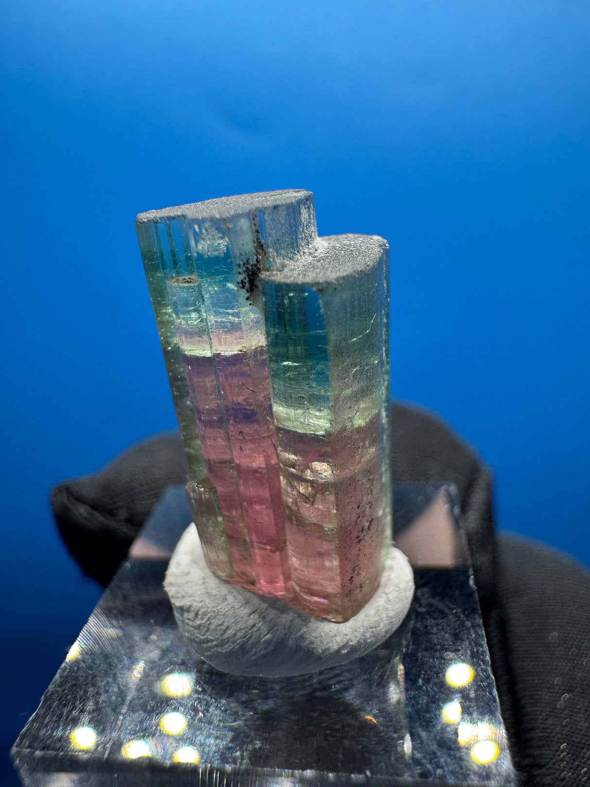 Watermelon Tourmaline Crystal - 4g