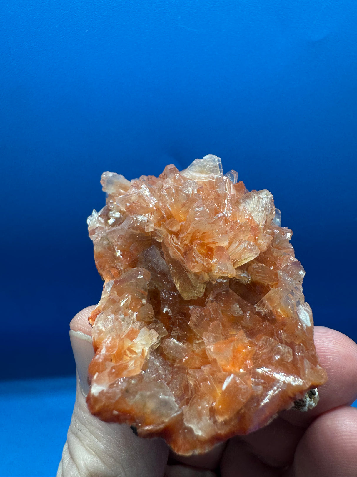Red Heulandite with Stilbite – 44g