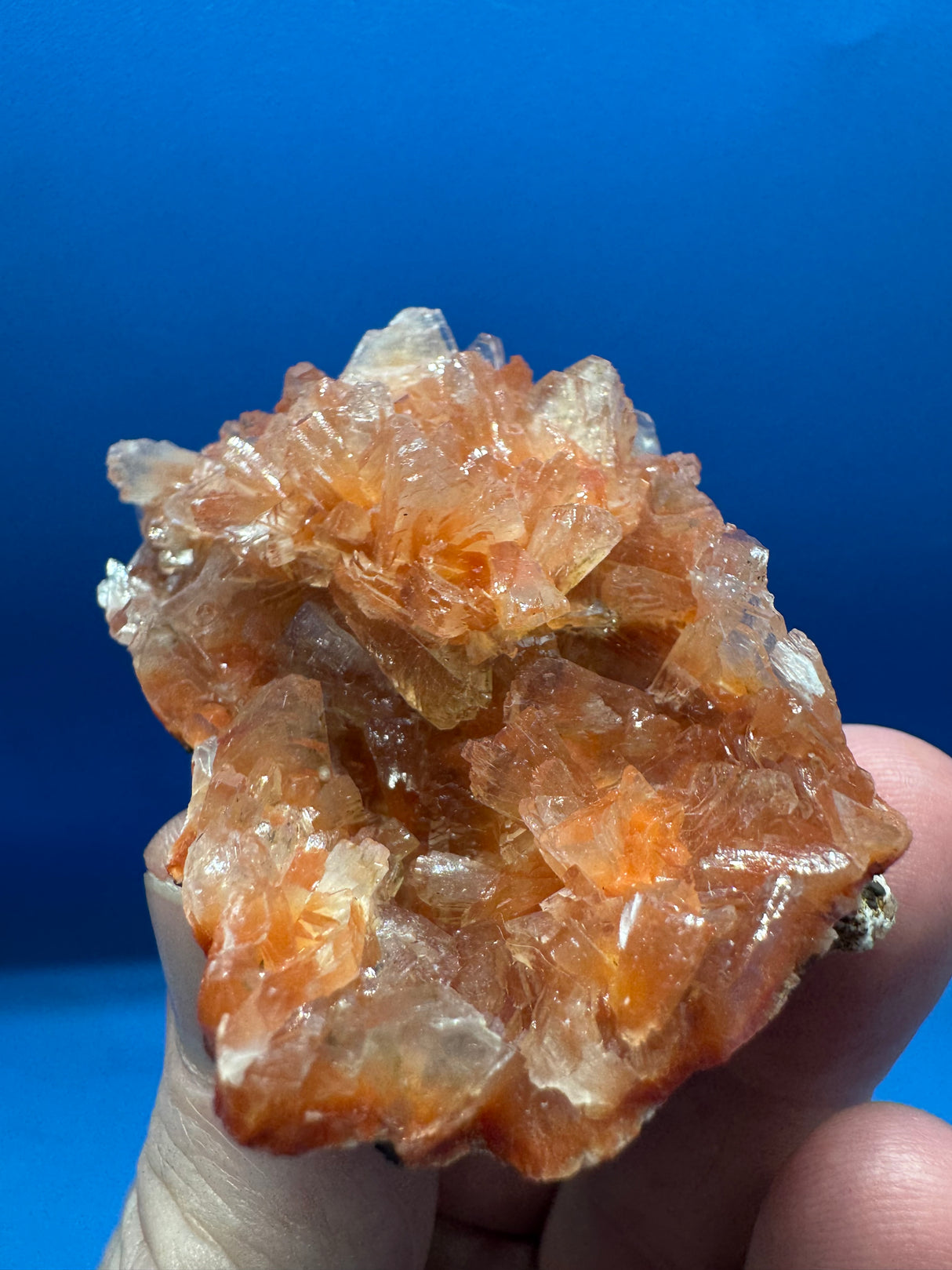 Red Heulandite with Stilbite – 44g