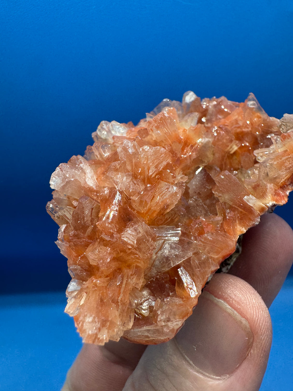 Red Heulandite with Stilbite – 44g