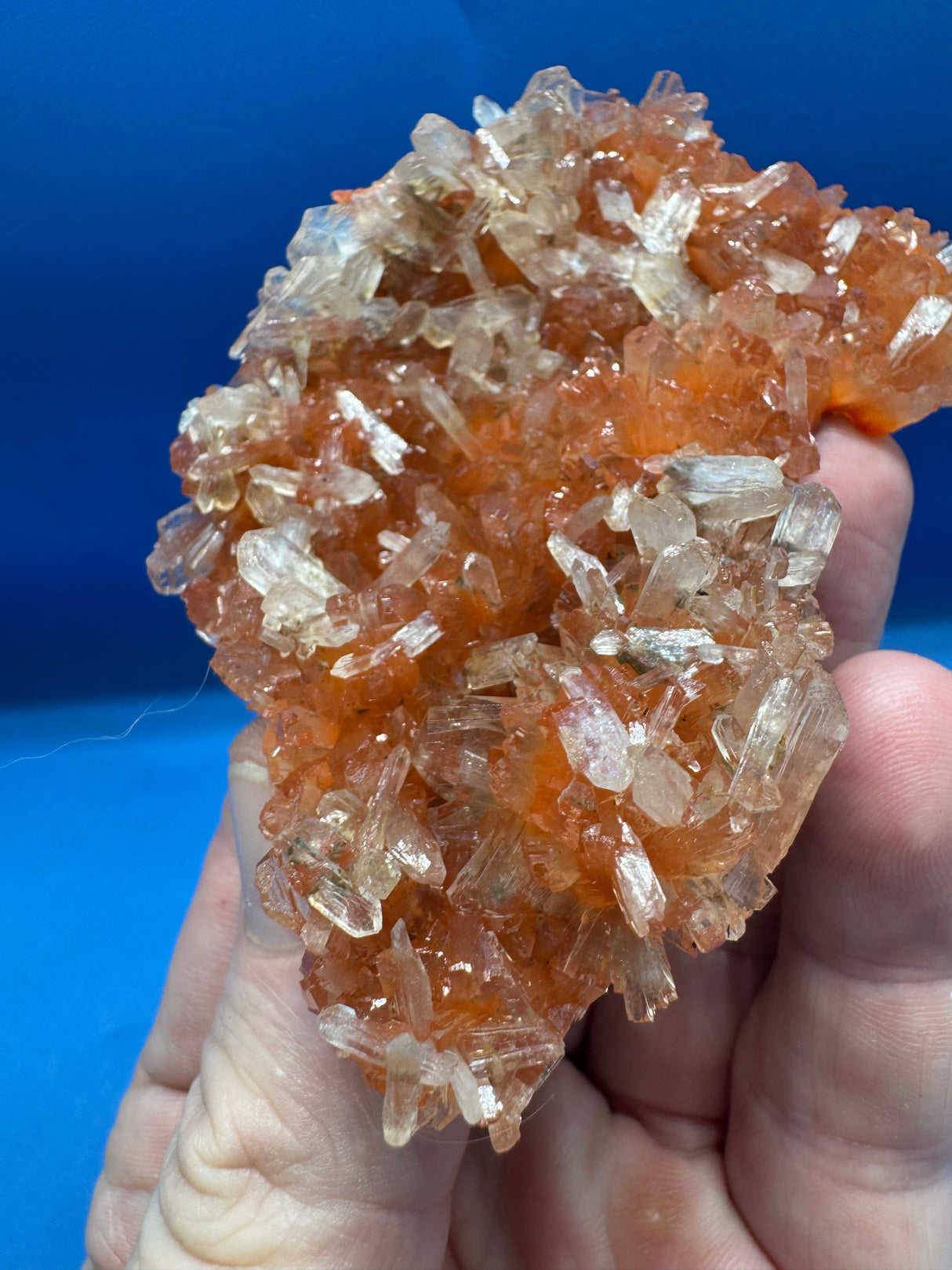 Red Heulandite with Stilbite – 62g