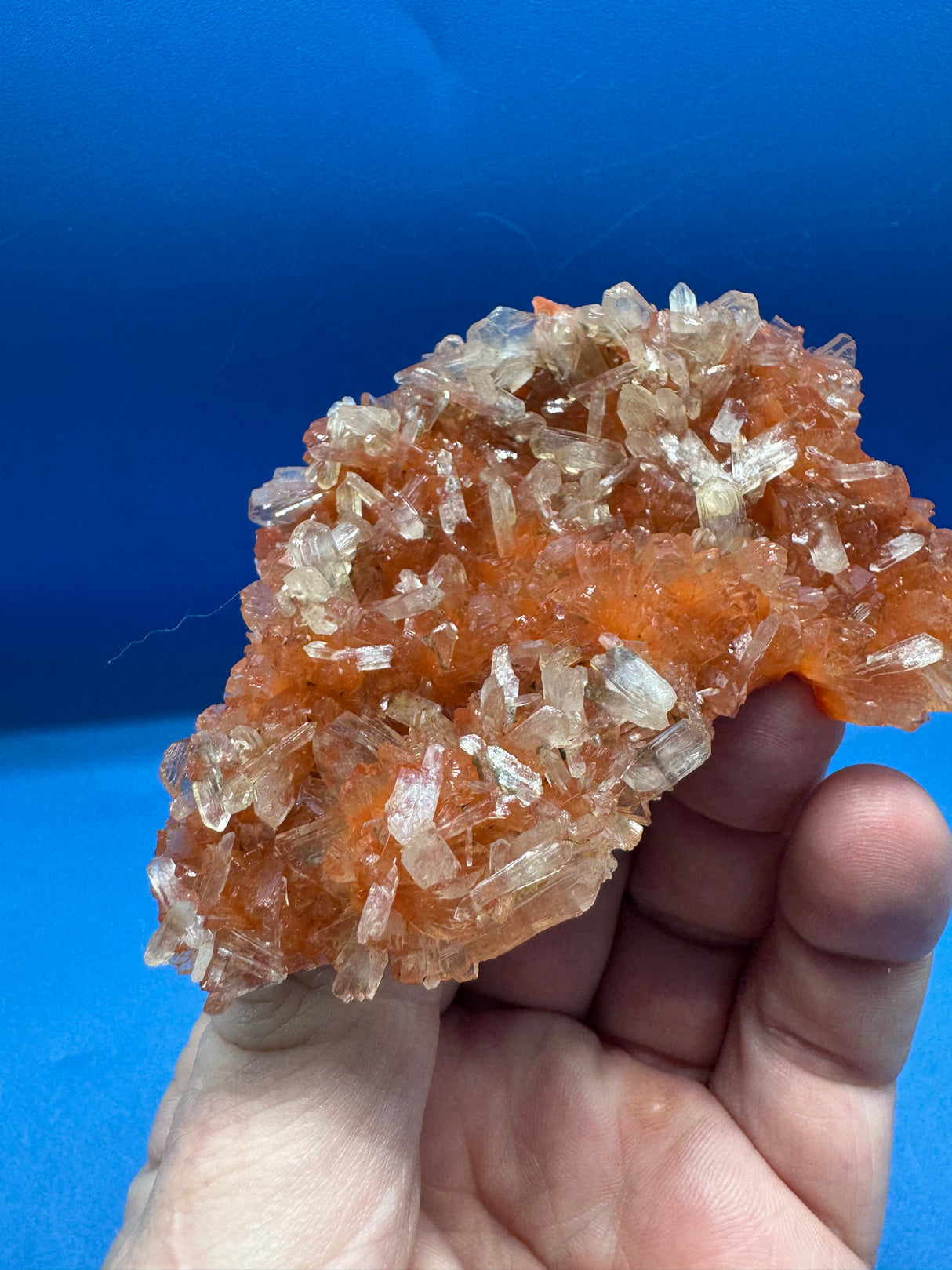 Red Heulandite with Stilbite – 62g