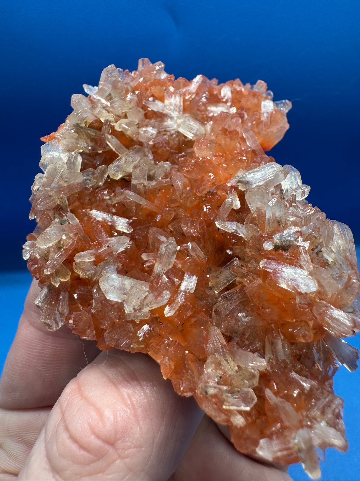 Red Heulandite with Stilbite – 62g