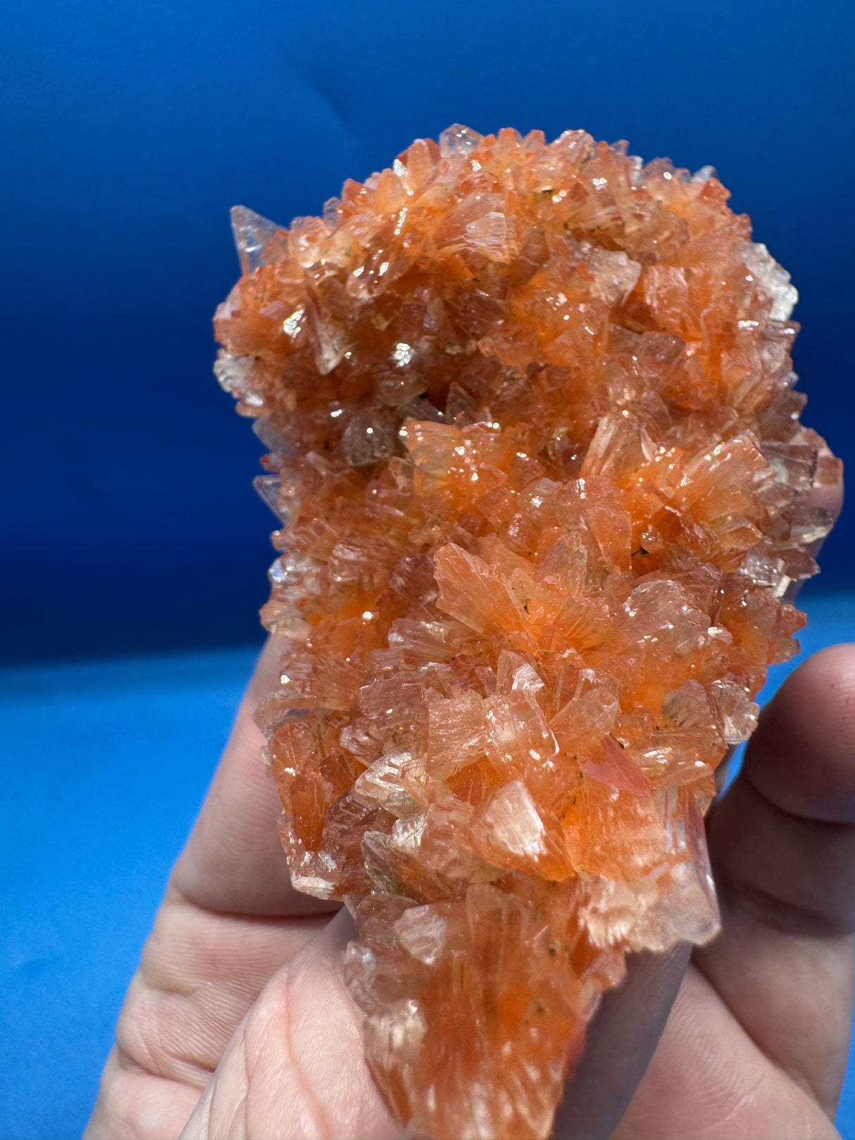 Red Heulandite with Stilbite – 55g