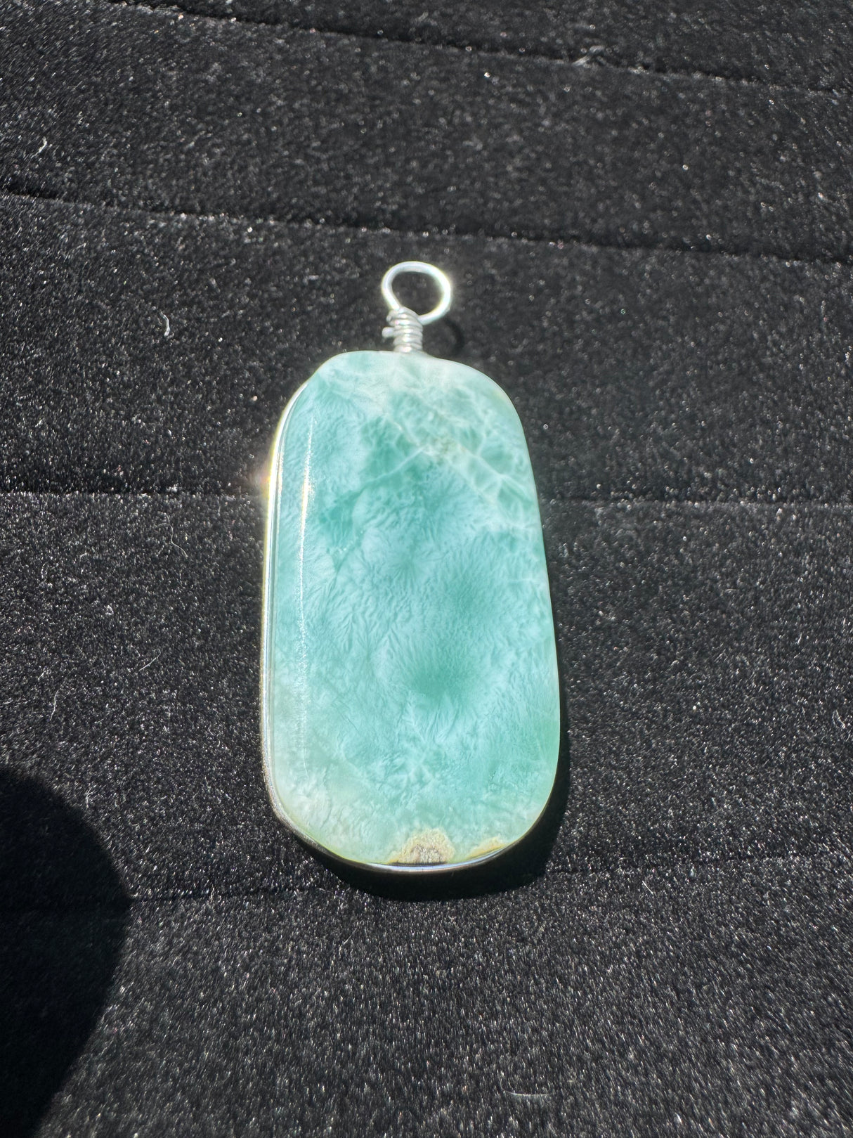 Larimar Silver Pendant - 20g