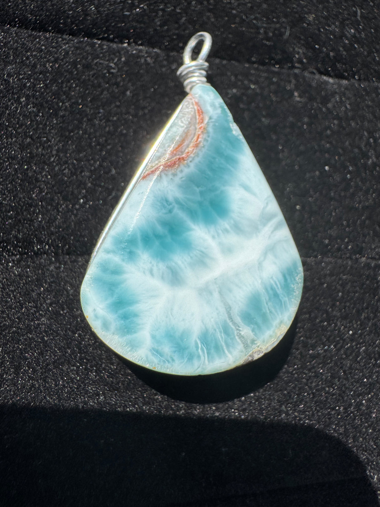 Larimar Silver Pendant - 20g