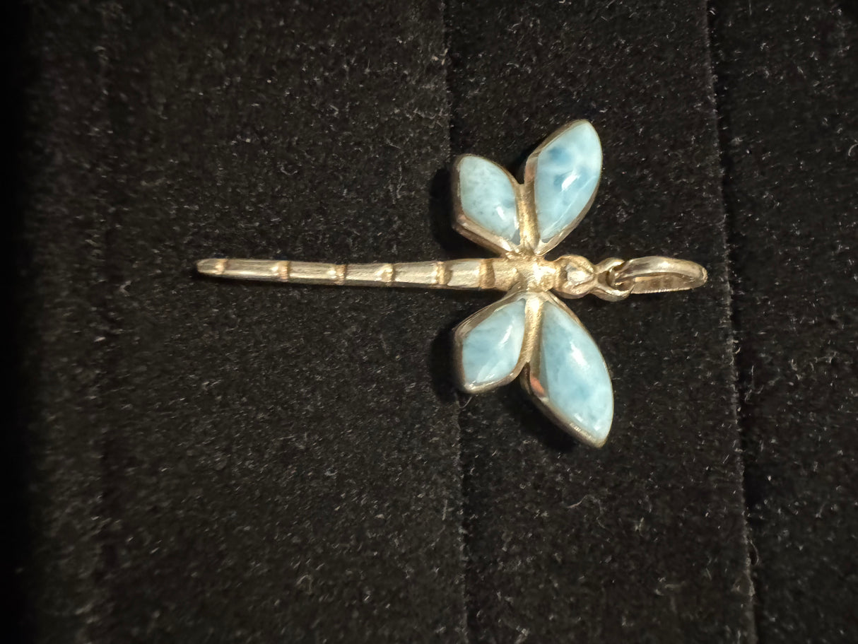 Larimar Silver Pendant - 18g
