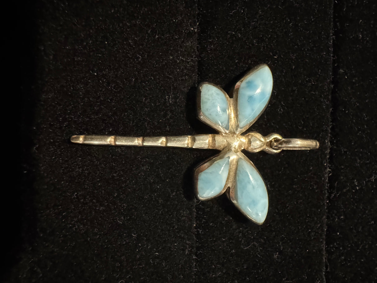 Larimar Silver Pendant - 18g