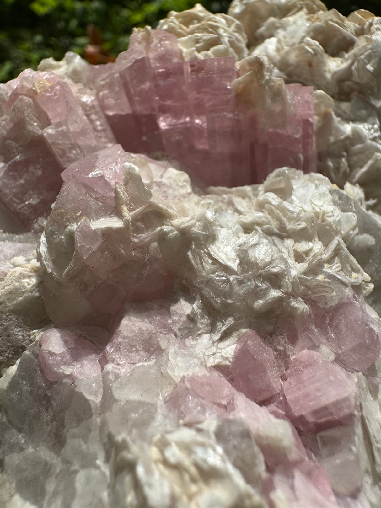 Pink Tourmaline Speicmen - 1027g