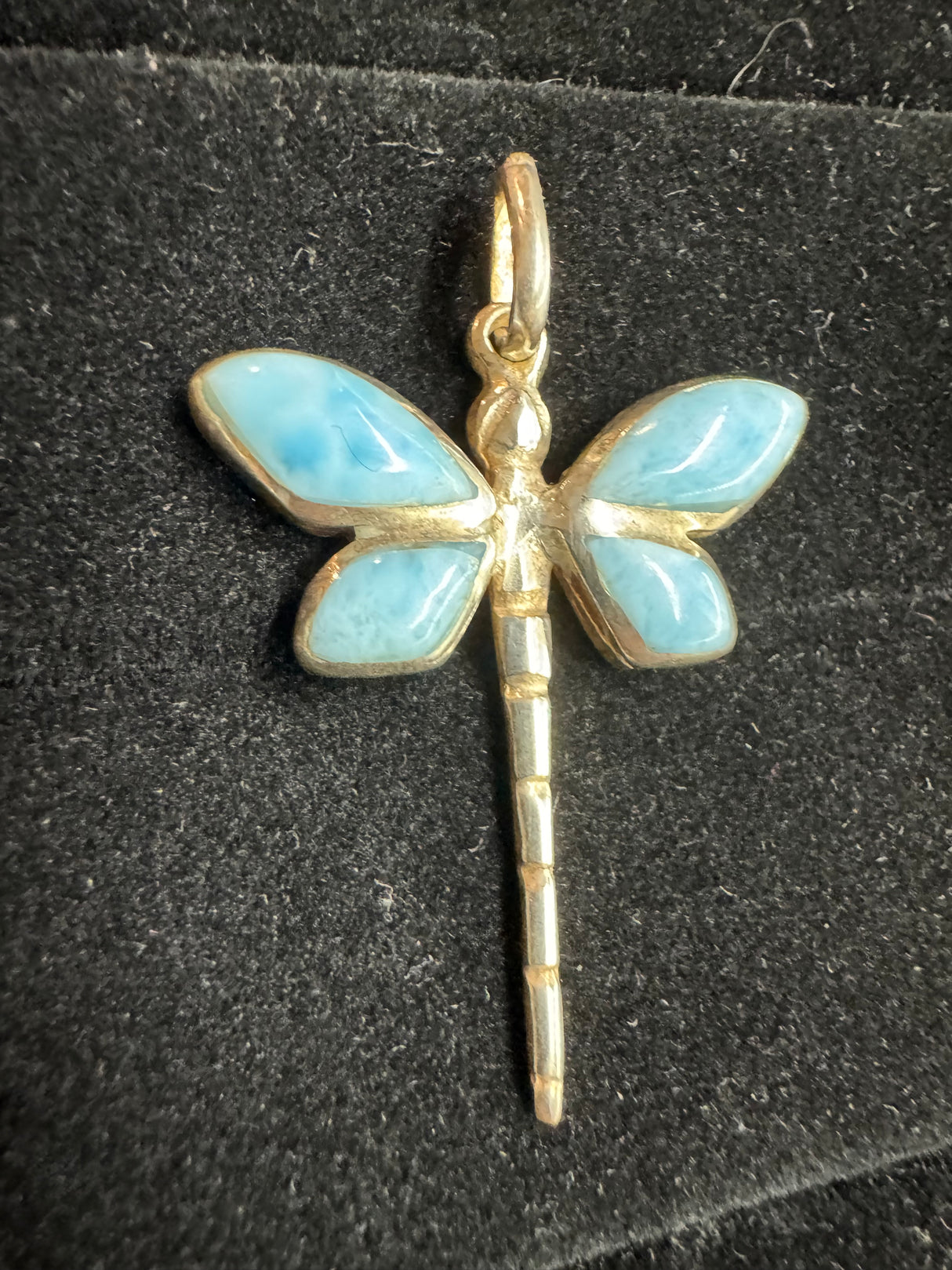 Larimar Silver Pendant - 18g