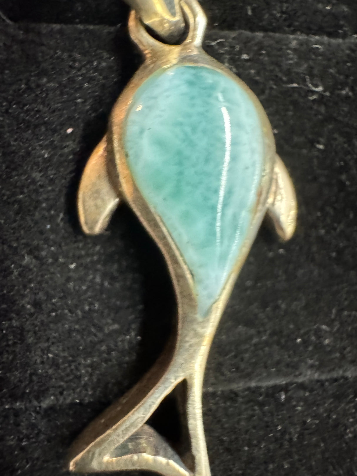 Larimar Silver Pendant - 17g