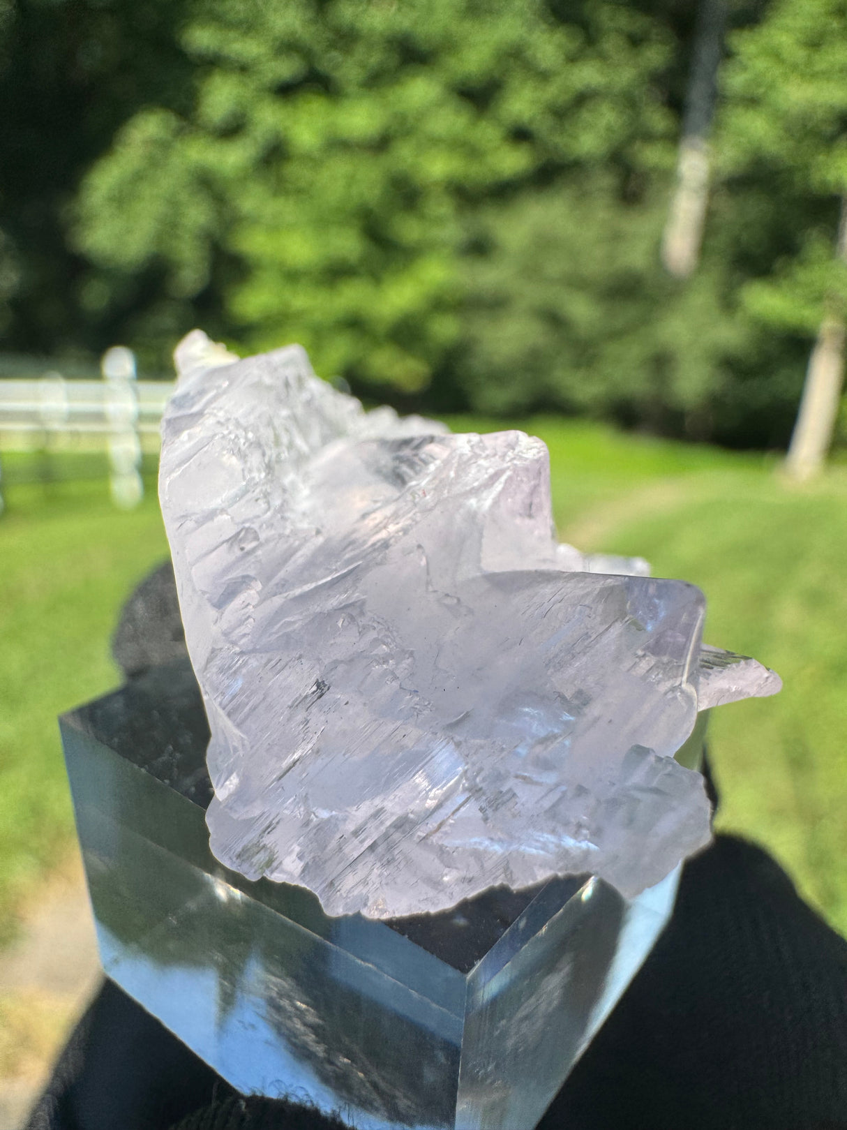 Kunzite Crystal with Stand - 16g