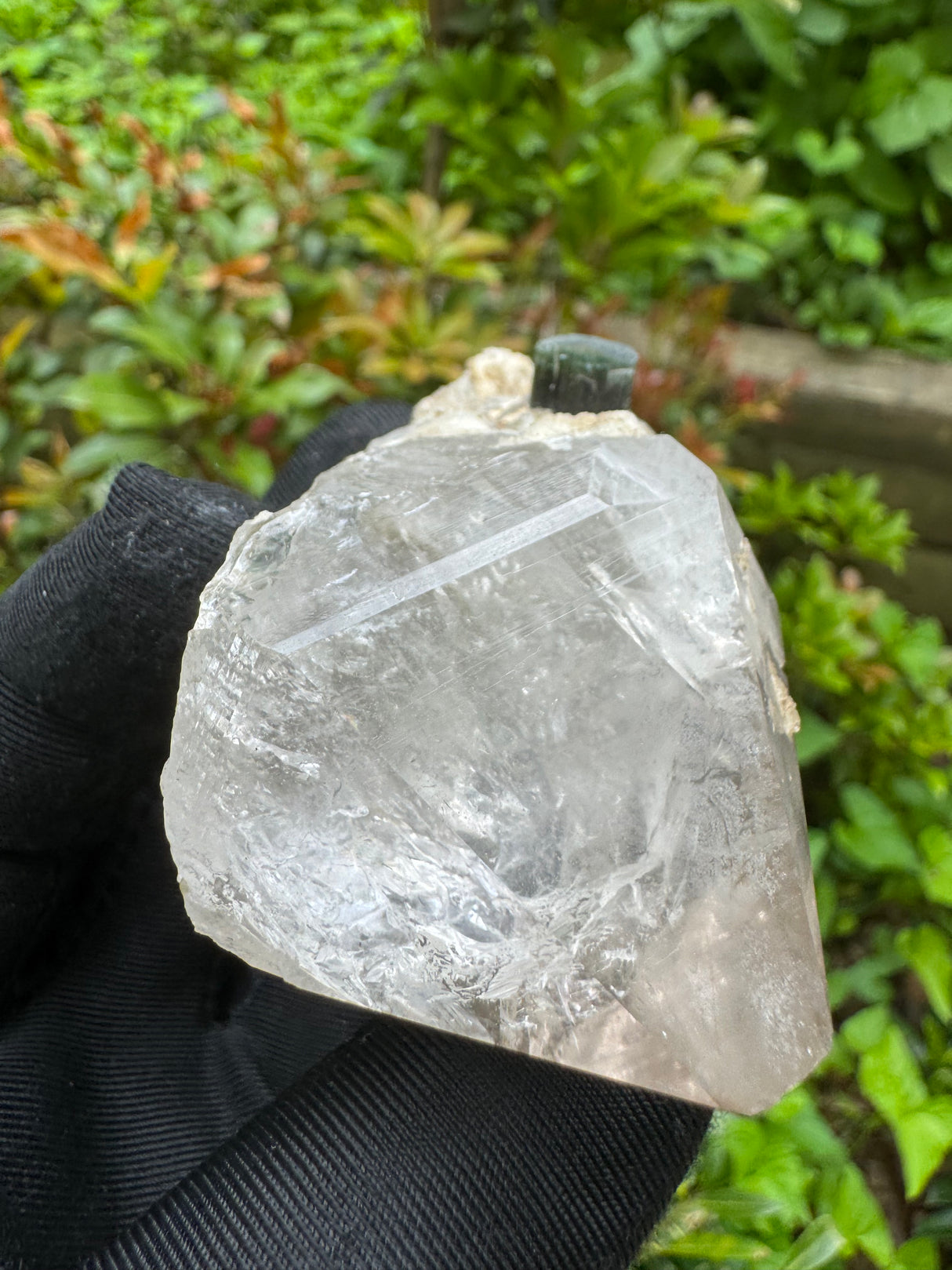 Greencap Tourmaline Specimen - 172g